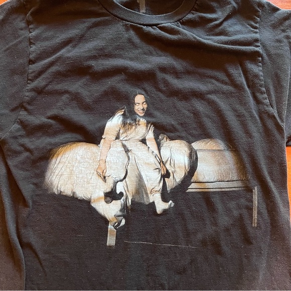 BILLIE EILISH When We All Fall Asleep Band Tee Black T-Shirt Size Small - Picture 5 of 8